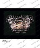 Swarovski Spectra Authentic Crystal Wall Sconces # YD2311L2s Size w16" x h10"