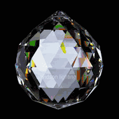 Swarovski Spectra Crystal Mozart Twist Ball 20 mm #8290-8550-20