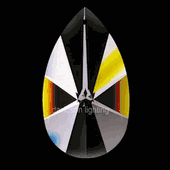 Swarovski Spectra Crystal Teardrop 50 mm #8290-8731-50 Box of 90pc