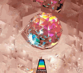 Swarovski Strass Ab Crystal Ball With Lazer Logo Etched 30mm Swarovski Strass Ab Crystal Ball With Lazer Logo Etched 30mm