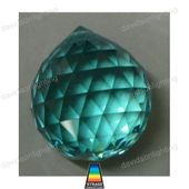 Swarovski Strass Antique Green Crystal Ball With Lazer Logo Etched 20mm Swarovski Strass Antique Green Crystal Ball With Lazer Logo Etched 20mm