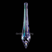 Swarovski Strass Crystal Drop With Lazer Logo Etched 40mm # 8611-40 Box of 336pc