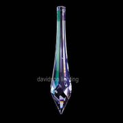 Swarovski Strass Crystal Drop With Lazer Logo Etched 50mm # 8611-50