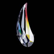 Swarovski Strass Crystal Fairy Wing With Lazer Logo Etched 50mm # 8950-8031-50