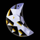 Swarovski Strass Crystal Moon With Lazer Logo Etched 30mm # 8816-30 Box of 224pc Swarovski Strass Crystal Moon With Lazer Logo Etched 30mm # 8816-30 Box of 224pc