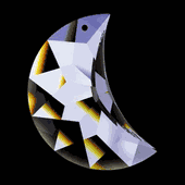 Swarovski Strass Crystal Moon With Lazer Logo Etched 50mm # 8816-50 Box of 72pc Swarovski Strass Crystal Moon With Lazer Logo Etched 50mm # 8816-50 Box of 72pc