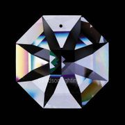 Swarovski Strass Crystal Octagon Lily With Lazer Logo Etched 26mm 1 hole # 8115-26 Box of 240pc