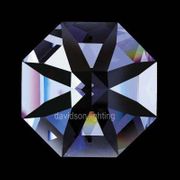 Swarovski Strass Crystal Octagon With Lazer Logo Etched 10mm 2 hole # 8016-10 Box of 3000pc