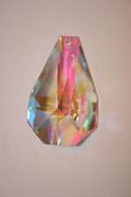 Swarovski Strass Crystal Pear Shape With Lazer Logo Etched 24mm # 8751-24