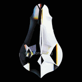 Swarovski Strass Crystal Pendeloque With Lazer Logo Etched 100mm # 8930-100 Swarovski Strass Crystal Pendeloque With Lazer Logo Etched 100mm # 8930-100