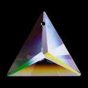 Swarovski Strass Crystal Triangle With Lazer Logo Etched 30mm # 8831-30 Box of 175pc