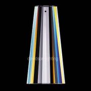 Swarovski Strass Crystal Wing With Lazer Logo Etched 80mm # 8950-4011-80