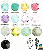 Swarovski Strass Emerald New Leaf With Lazer Logo Etched 28mm # 8806-28 Set of 10pc Swarovski Strass Emerald New Leaf With Lazer Logo Etched 28mm # 8806-28 Set of 10pc