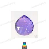 Swarovski Strass Violet Crystal Ball With Lazer Logo Etched 40mm Swarovski Strass Violet Crystal Ball With Lazer Logo Etched 40mm