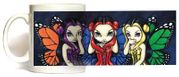 Three Wise Fairies Mug by Artist Jasmine Becket Griffith 11oz Coffee Mugs Microwave and Dishwasher Safe