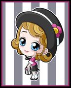 Twenties by Chrissy Clark   8"x10" Ceramic Art Tile with recessed hangers for tabletop or wall hanging purposes