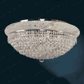 Wall Sconce 30% lead Crystal  Primo # DVR1800X126L4A Size w12" x10 H 6"