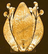 Wall Sconces 30% lead Crystal # A21438L2ag Size w11" x h12"