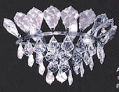 Wall Sconces 30% lead Crystal # A42056L3a Size w19" x h9" Wall Sconces 30% lead Crystal # A42056L3a Size w19" x h9"