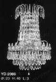 Wall Sconces 30% lead Crystal # LD20861a Size w10" x h16"