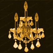 Wall Sconces 30% lead Crystal Maria Theresa Collection # DVR28003WAG Size w12" x H 22" Wall Sconces 30% lead Crystal Maria Theresa Collection # DVR28003WAG Size w12" x H 22"
