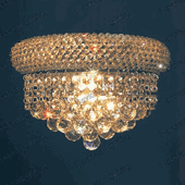 Wall Sconces 30% lead Crystal Primo # DVR1800W126L2AG Size w12" x H 8" Wall Sconces 30% lead Crystal Primo # DVR1800W126L2AG Size w12" x H 8"
