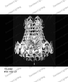 Wall Sconces 30% lead Crystal # YD2082L3a Size w9"xh12"