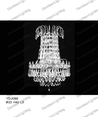 Wall Sconces 30% lead Crystal # YD2086L3a Size w12"xh16"