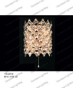 Wall Sconces 30% lead Crystal # YD2218L2ag Size w12"xh24"