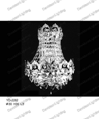 Wall Sconces 30% lead Crystal # YD2282L3a Size w6" x h8"