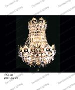 Wall Sconces 30% lead Crystal # YD2282L3ag Size w8"xh12"