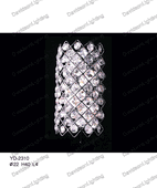 Wall Sconces 30% lead Crystal # YD2310L4a Size w10" x h16"