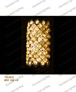 Wall Sconces 30% lead Crystal # YD2310L4ag Size w10" x h16"