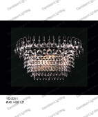 Wall Sconces 30% lead Crystal # YD2311L2a Size w16" x h10"