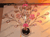 Wall Sconces 30% lead Crystal # YD3585BL3a Size w38" x h28"