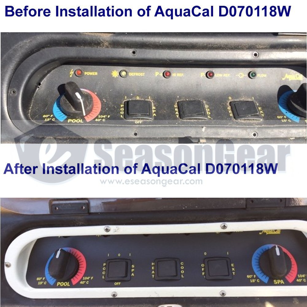 235 AquaCal D070118W HEAT/COOL DISPLAY PANEL CONTROL