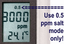 eSeasongear SALT-3050 Waterproof Pool & Pond Salt Water Meter