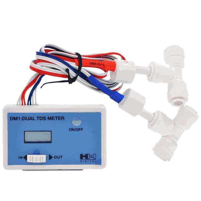 HM Digital TDS EC Monitors with Optional Tees