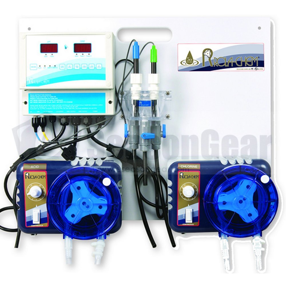 RolaChem 554320 ReadyToMount Digital DUAL ORP / pH Controller System