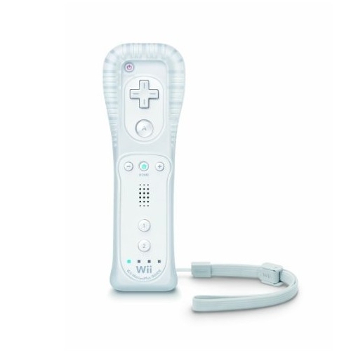 Handheld motion controllers: (a) Wii Remote with Wii MotionPlus