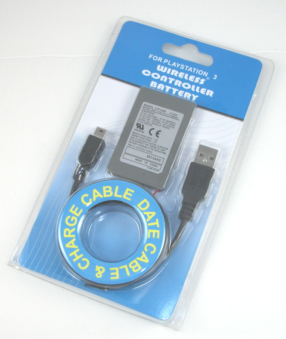 New Playstation 3 Controller Battery Rechargeable LIP1359