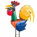 10 Ft. Giant Classic Rooster - Recycled Metal 10 Ft. Giant Classic Rooster - Recycled Metal