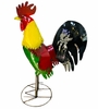 10 Ft. Giant Fighting Giro Rooster - Recycled Metal