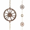 100" Cast Wheel Rain Chains (Set of 2)