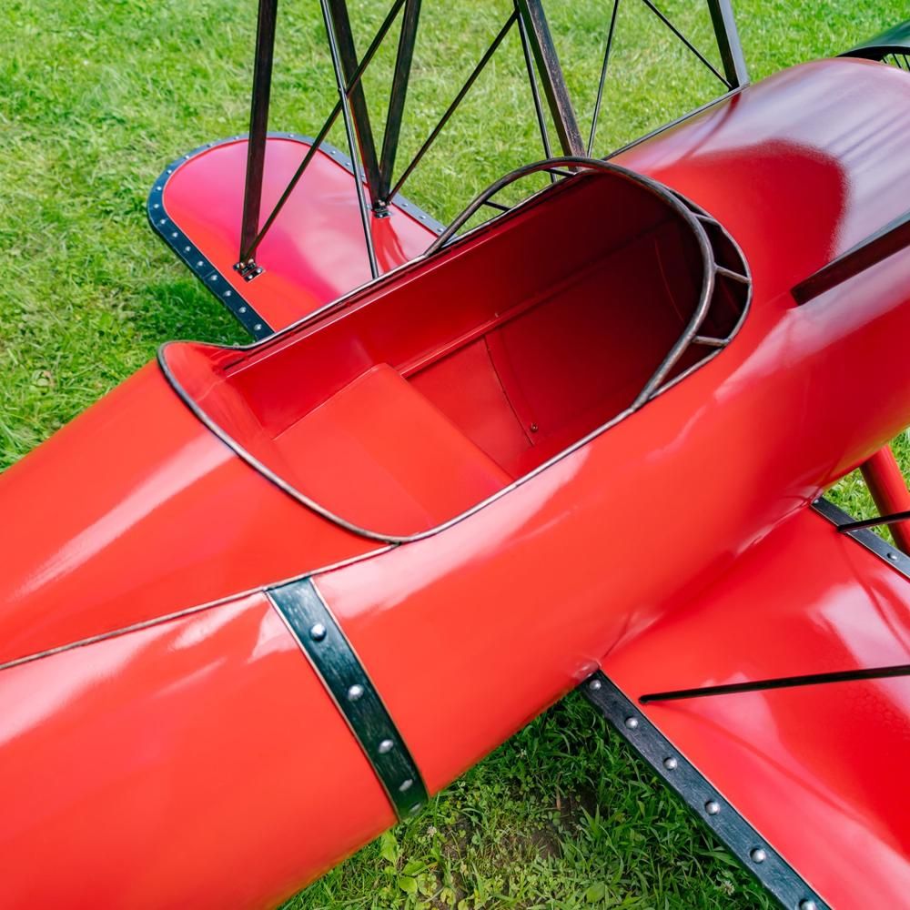 10ft. Iron Metal Decorative Bi-Plane Decoration only $5,499.00 at
