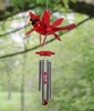 12" Metallic Cardinal Whirligigs Windchime