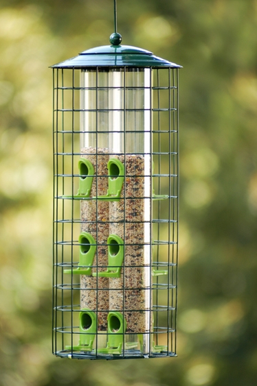 12-port Dual Tube Cage Feeder - Click to enlarge
