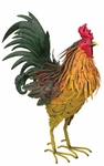 15" Country Napa Rooster Decor