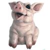 15" Whimsy Pig Statue - Priscilla Pink