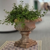 17" Distressed Round Classic Urn Planter